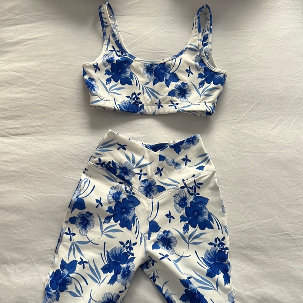 Love shack fancy activewear set